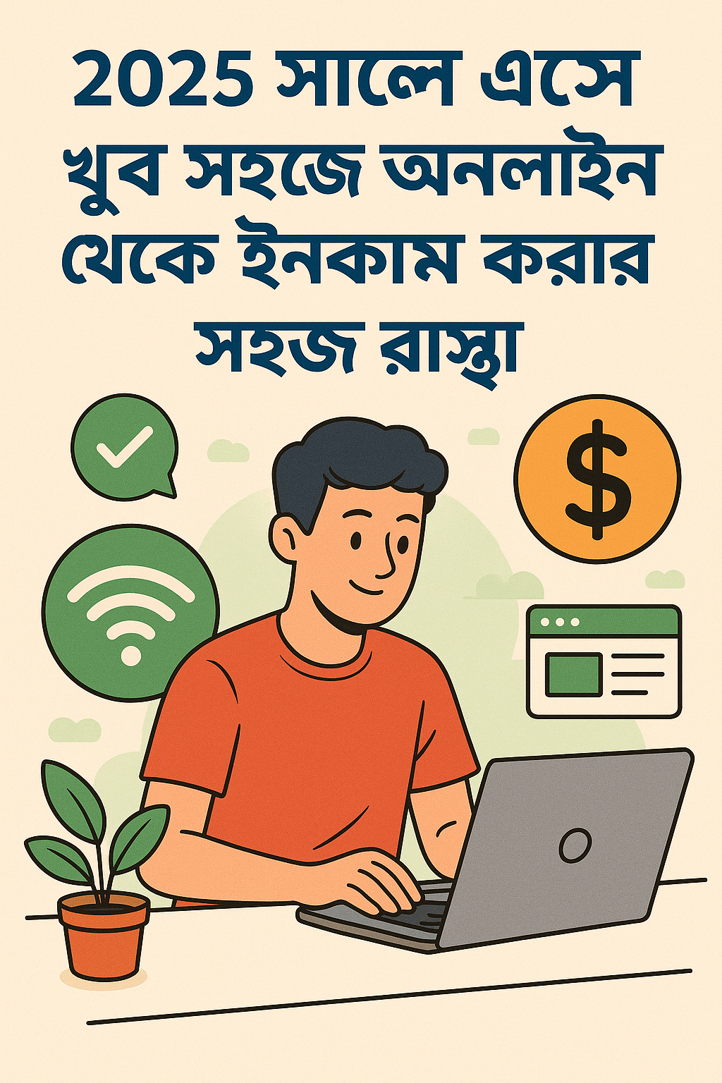 ২০২৫ সালে এসে অনলাইন থেকে ইনকাম করা সহজ উপায়